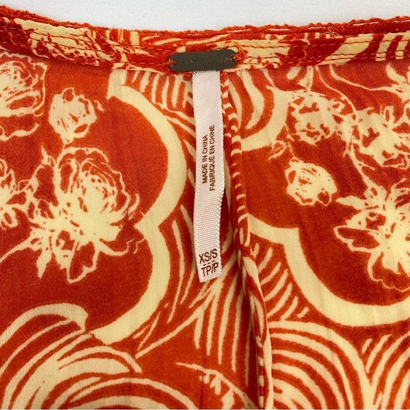 Rare Free People Crinkle Chiffon Kimono Jacket - Picture 10 of 14